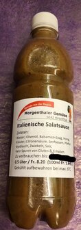 Salatsauce italienisch 0.5 L